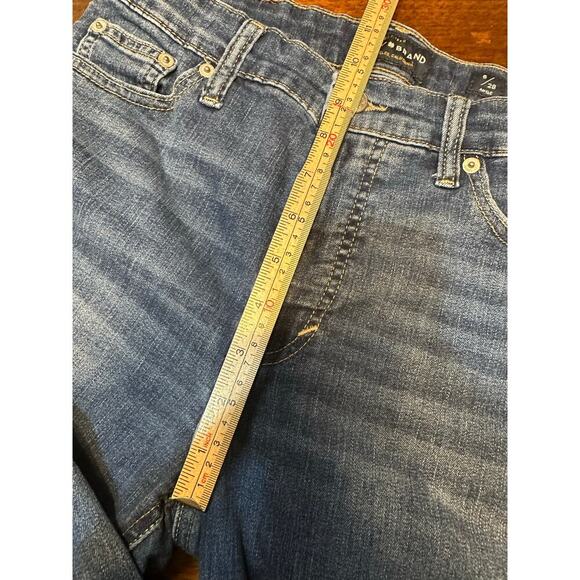 Lucky Brand Bridgette Skinny Ankle Women’s 6/28 Blue Denim Jean Raw Hem Casual - Picture 8 of 11